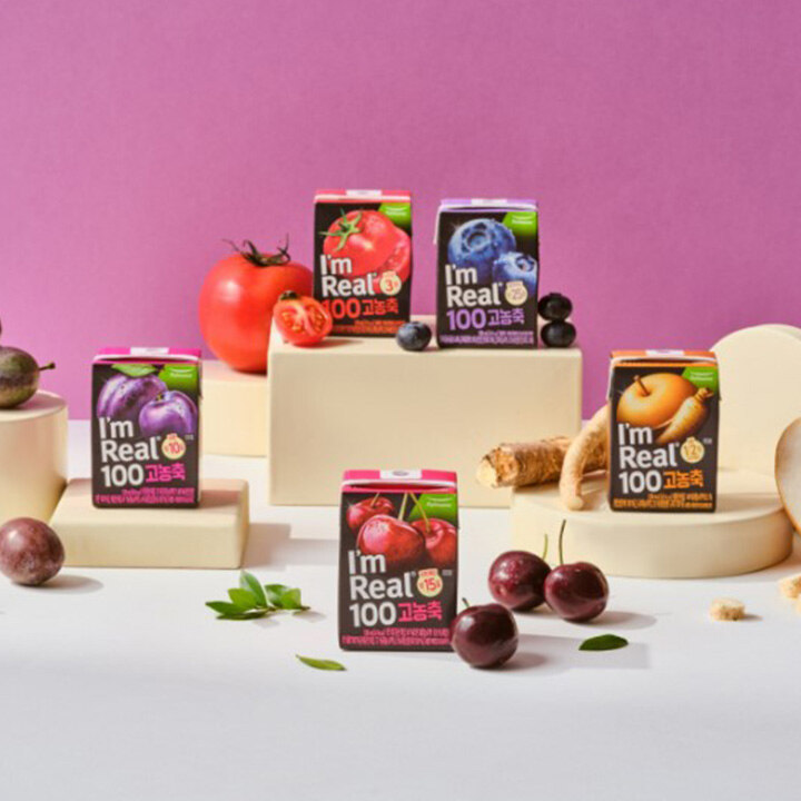 [풀무원 아임리얼 100 Real 주스] POP-UP