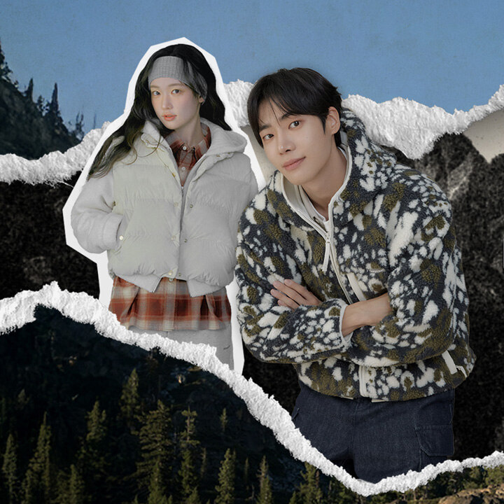 진 & 이지 캐주얼 겨울 패션 위크