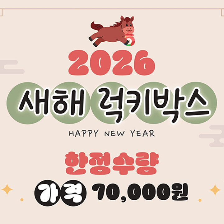 [도토리숲/애니랜드] 새해 럭키박스 및 세일